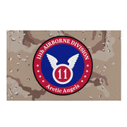 11th Airborne Division Emblem Desert Storm Camo Flag Tactically Acquired Default Title  