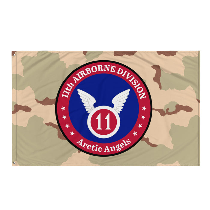 11th Airborne Division Emblem DCU Camo Flag Tactically Acquired   