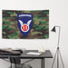 11th Airborne Division M81 Woodland Camo Flag Tactically Acquired   