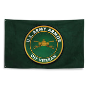 U.S. Army Armor Branch OEF Veteran Flag Tactically Acquired   
