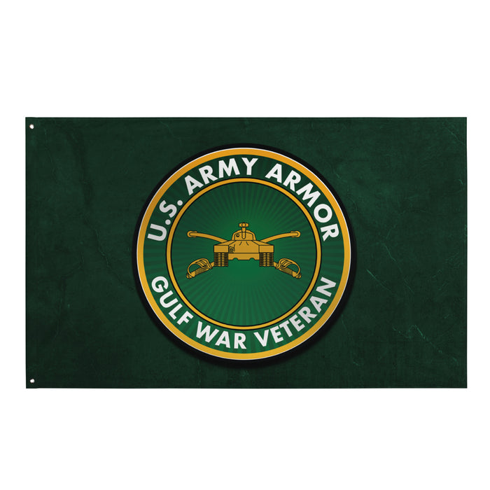 U.S. Army Armor Branch Gulf War Veteran Flag Tactically Acquired Default Title  