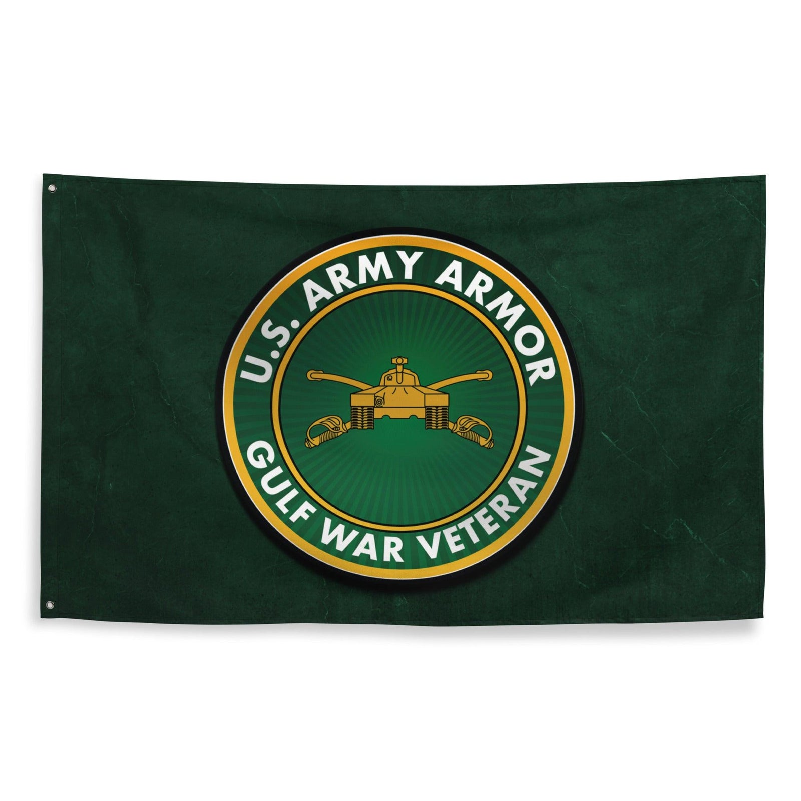 U.S. Army Armor Branch Gulf War Veteran Flag Tactically Acquired   