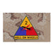 2nd Armored Division Chocolate Chip Camo Flag Tactically Acquired   