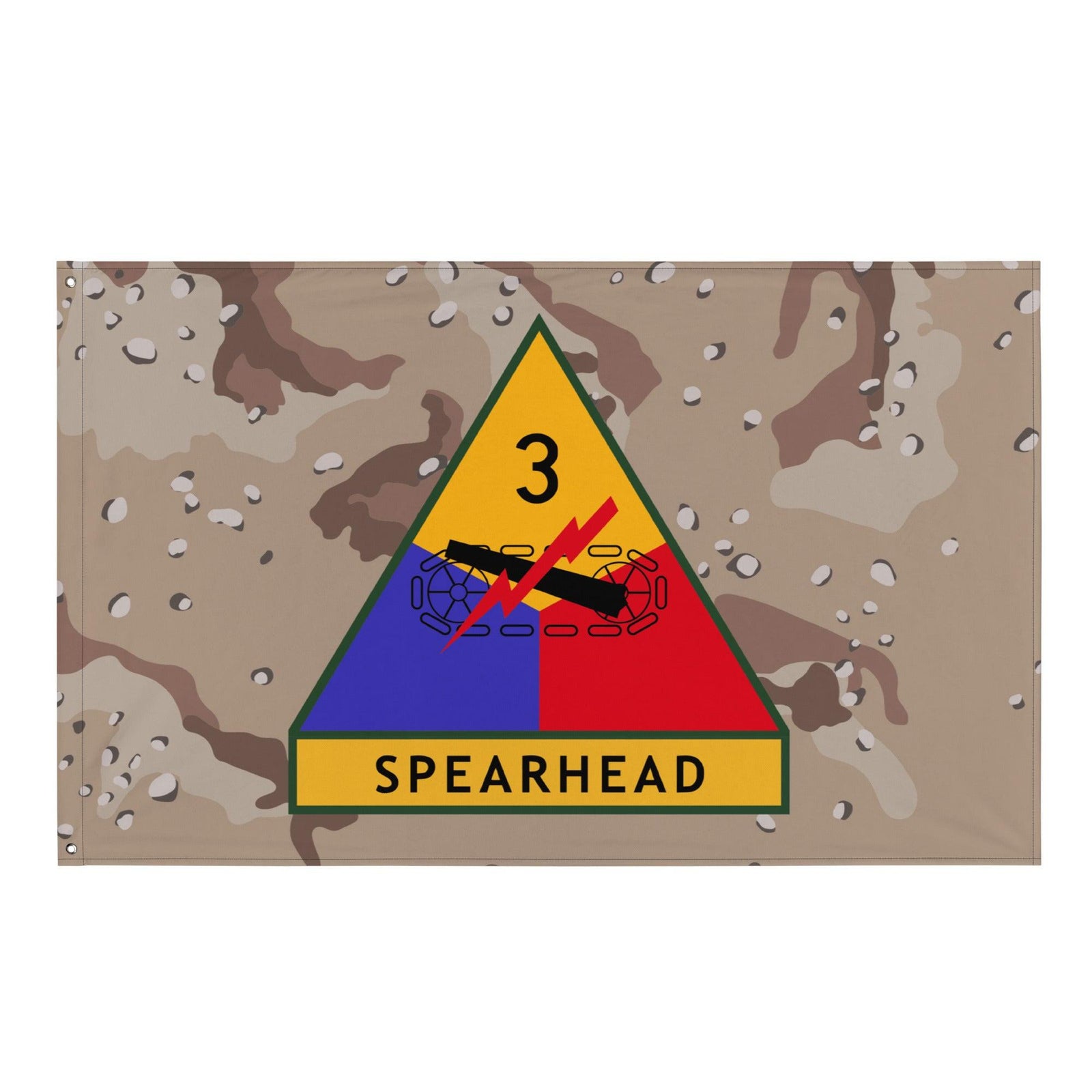 3rd Armored Division Chocolate Chip Camo Flag Tactically Acquired Default Title  