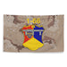 1st Battalion, 66th Armor Regiment (1-66 AR) Chocolate Chip Camo Flag Tactically Acquired   