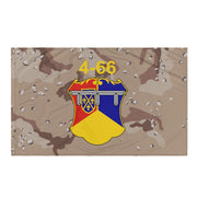4th Battalion, 66th Armor Regiment (4-66 AR) Chocolate Chip Camo Flag Tactically Acquired   