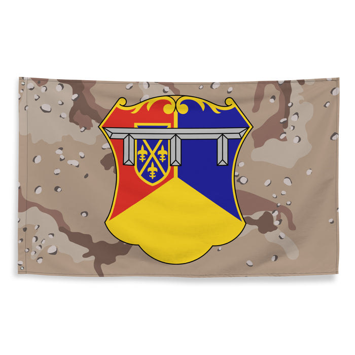 66th Armor Regiment (66 AR) Chocolate Chip Camo Flag Tactically Acquired   