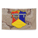 66th Armor Regiment (66 AR) Chocolate Chip Camo Flag Tactically Acquired   