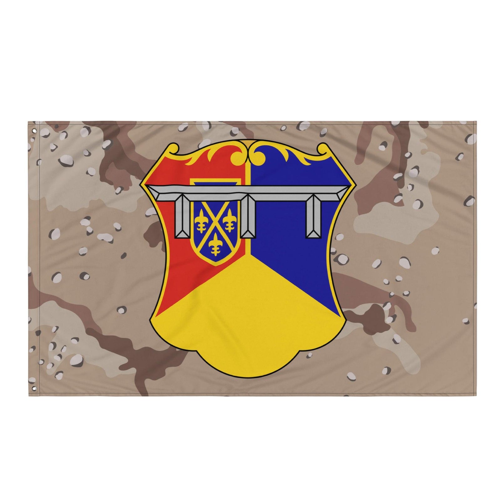66th Armor Regiment (66 AR) Chocolate Chip Camo Flag Tactically Acquired   