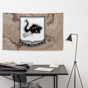 64th Armor Regiment (64 AR) Chocolate Chip Camo Flag Tactically Acquired   