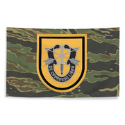 1st Special Forces Group (1st SFG) Tiger Stripe Camo Flag Tactically Acquired   