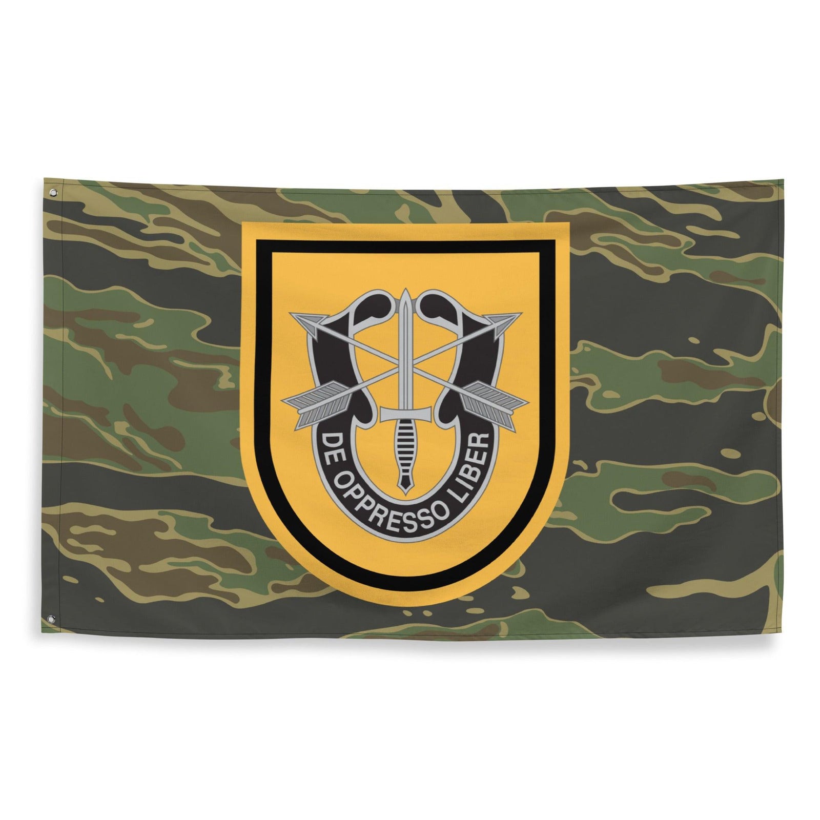1st Special Forces Group (1st SFG) Tiger Stripe Camo Flag Tactically Acquired   