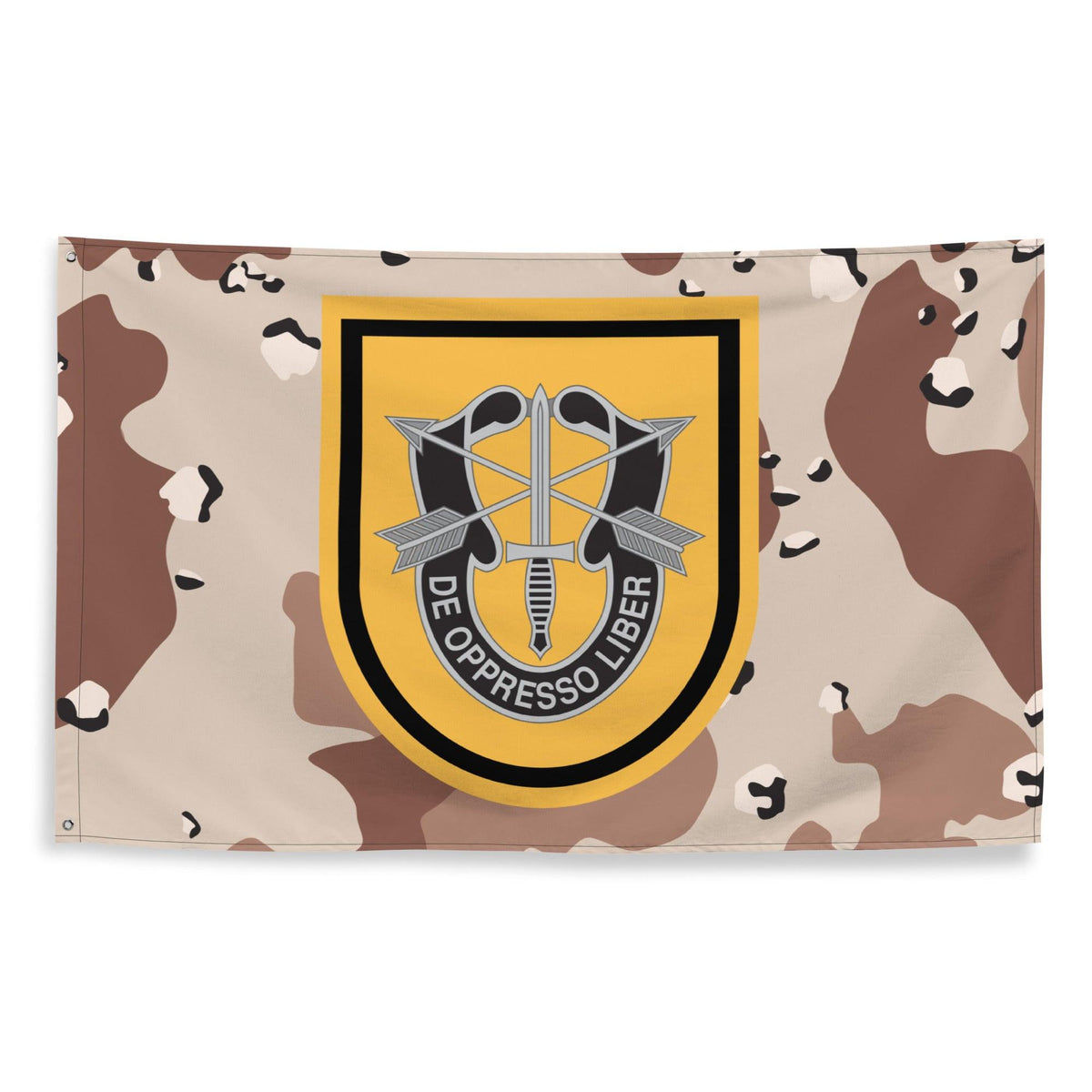 1st SFG (A) Chocolate-Chip Camo Flag Tactically Acquired   