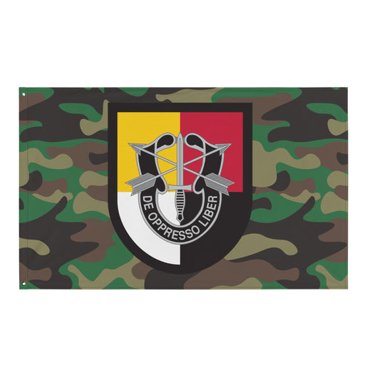 3rd Special Forces Group (3rd SFG) Woodland Camo Flag Tactically Acquired Default Title  