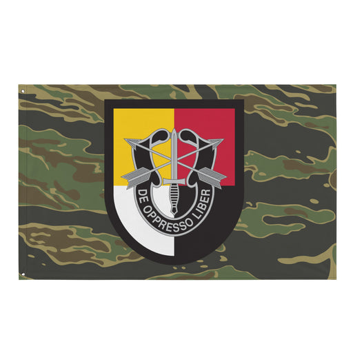 3rd Special Forces Group (3rd SFG) Tiger Stripe Camo Flag Tactically Acquired Default Title  