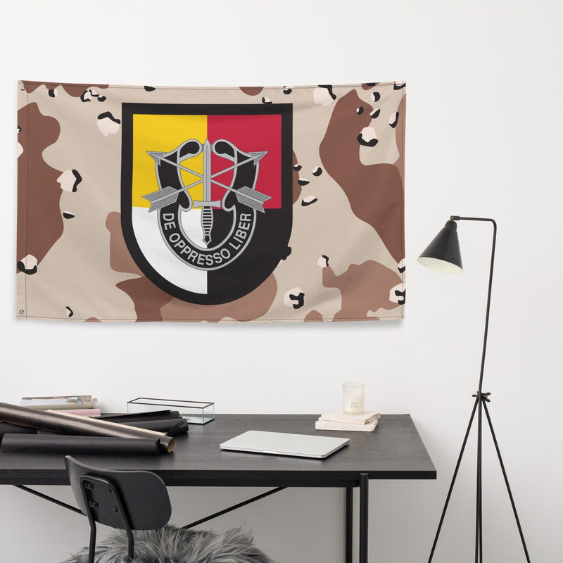 3rd SFG (A) Chocolate Chip Camo Flag