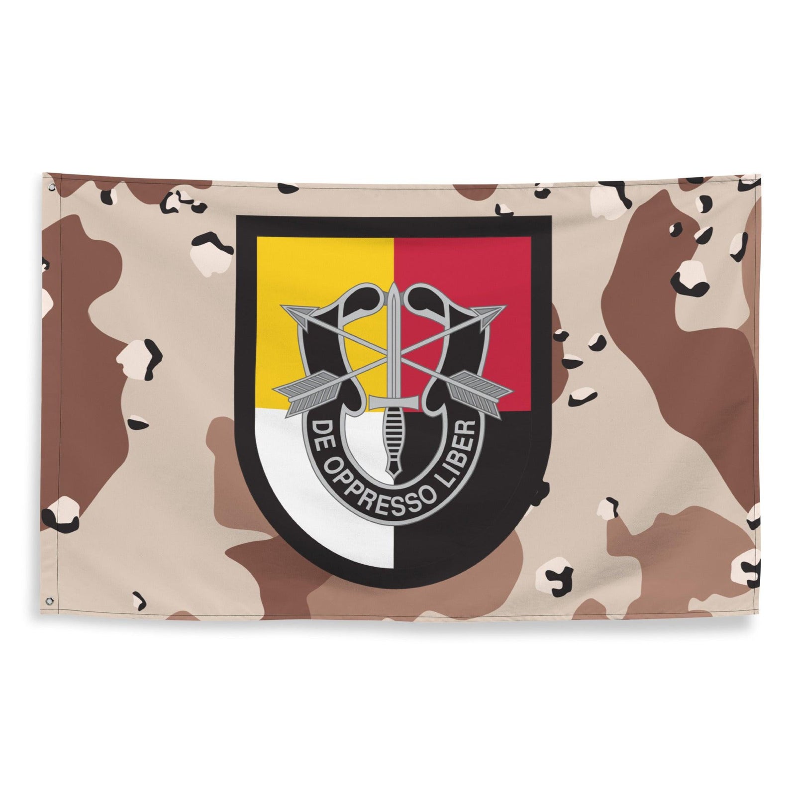 3rd SFG (A) Chocolate Chip Camo Flag Tactically Acquired   