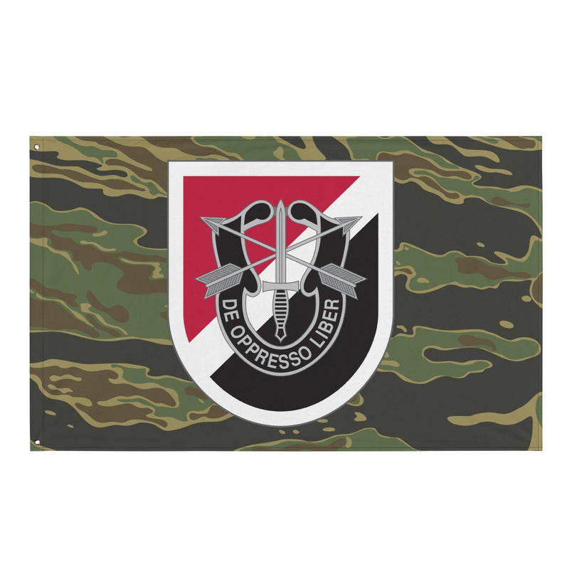 6th Special Forces Group (6th SFG) Tiger Stripe Camo Flag
