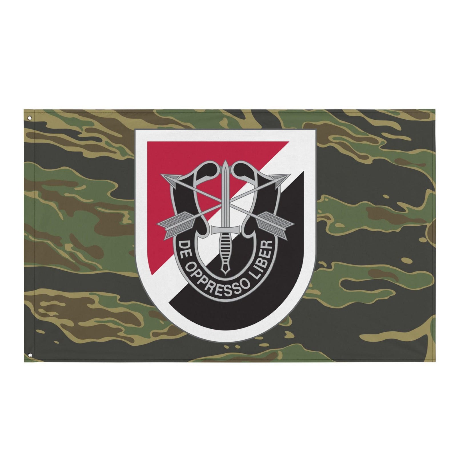 6th Special Forces Group (6th SFG) Tiger Stripe Camo Flag Tactically Acquired Default Title  