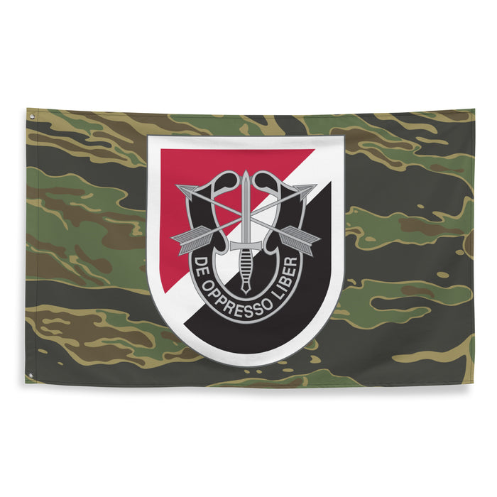 6th Special Forces Group (6th SFG) Tiger Stripe Camo Flag Tactically Acquired   