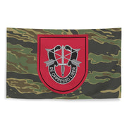 7th Special Forces Group (7th SFG) Tiger Stripe Camo Flag Tactically Acquired   