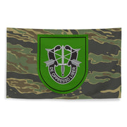 10th Special Forces Group (10th SFG) Tiger Stripe Camo Flag Tactically Acquired   