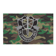 De Oppresso Liber M81 Woodland Camo Flag Tactically Acquired   