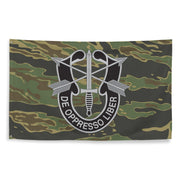 De Oppresso Liber Tiger Stripe Camo Flag Tactically Acquired   