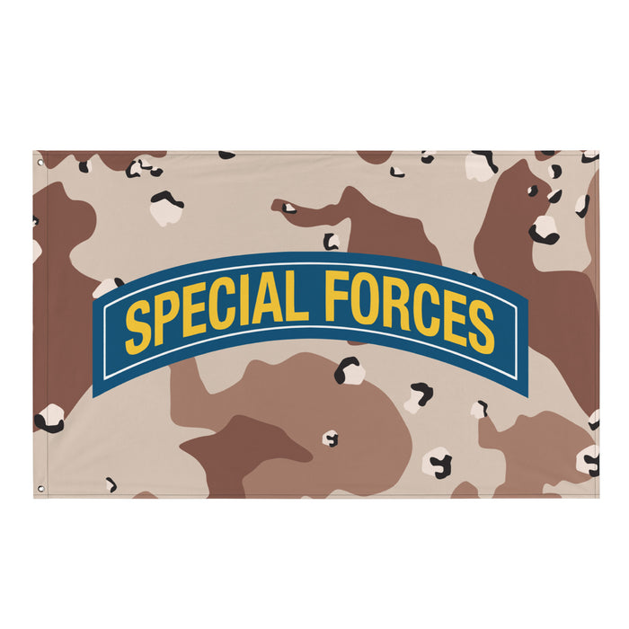 U.S. Army Special Forces Tab Chocolate Chip Camo Flag Tactically Acquired Default Title  