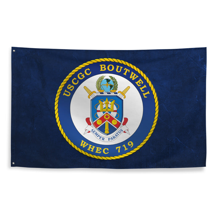 USCGC Boutwell (WHEC-719) Flag Tactically Acquired   