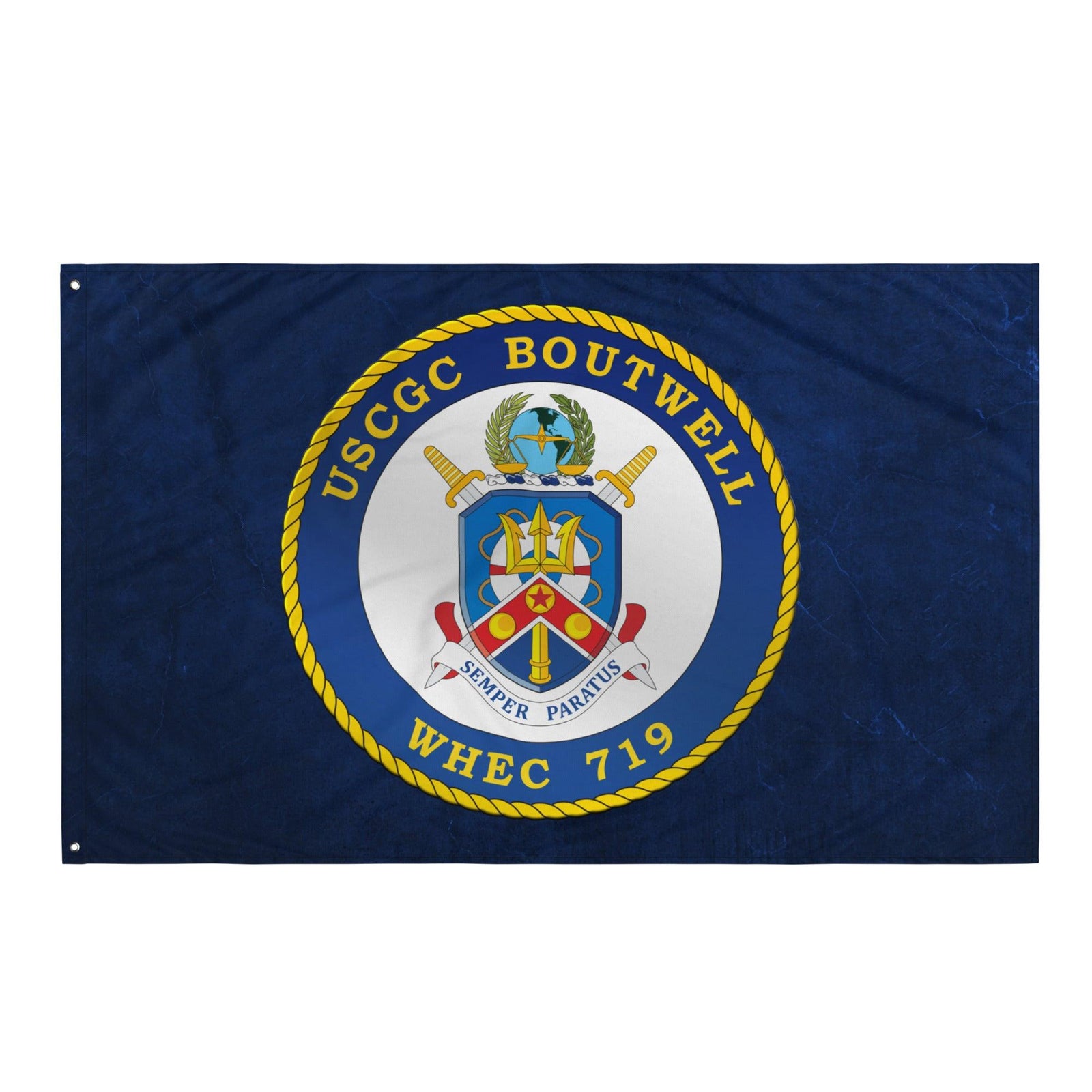 USCGC Boutwell (WHEC-719) Flag Tactically Acquired   
