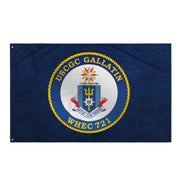 USCGC Gallatin (WHEC-721) Flag Tactically Acquired   