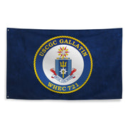 USCGC Gallatin (WHEC-721) Flag Tactically Acquired   