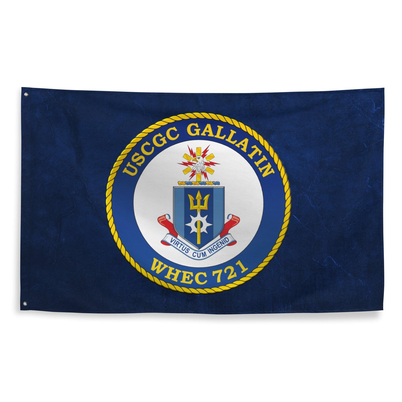 USCGC Gallatin (WHEC-721) Flag Tactically Acquired   