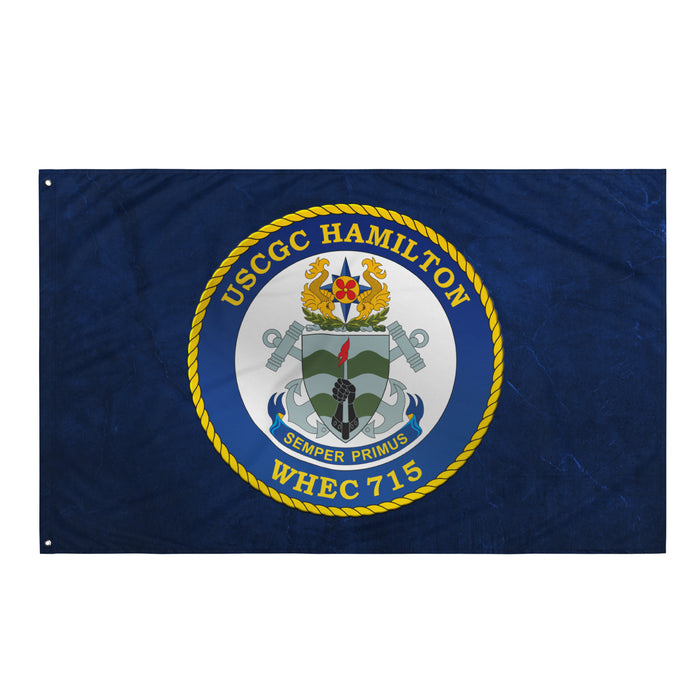 USCGC Hamilton (WHEC-715) Flag Tactically Acquired   