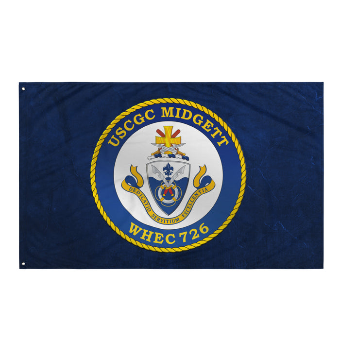 USCGC Midgett (WHEC-726) Flag Tactically Acquired   