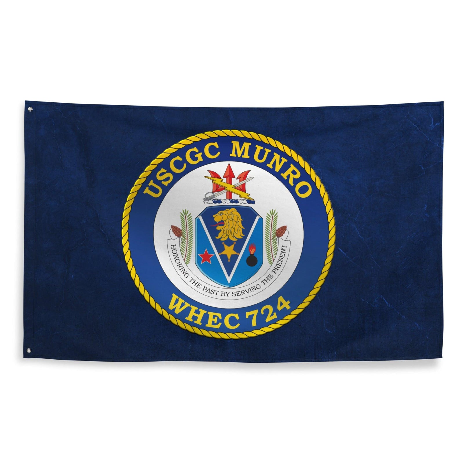 USCGC Munro (WHEC-724) Flag Tactically Acquired   
