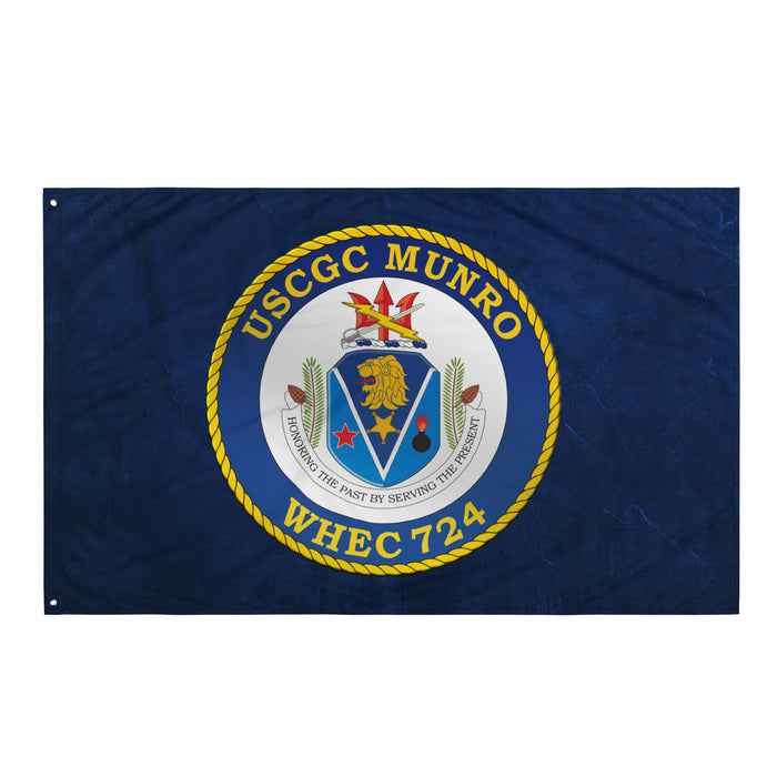 USCGC Munro (WHEC-724) Flag Tactically Acquired   