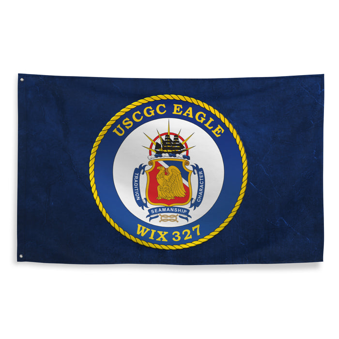 USCGC Eagle (WIX-327) Flag Tactically Acquired   