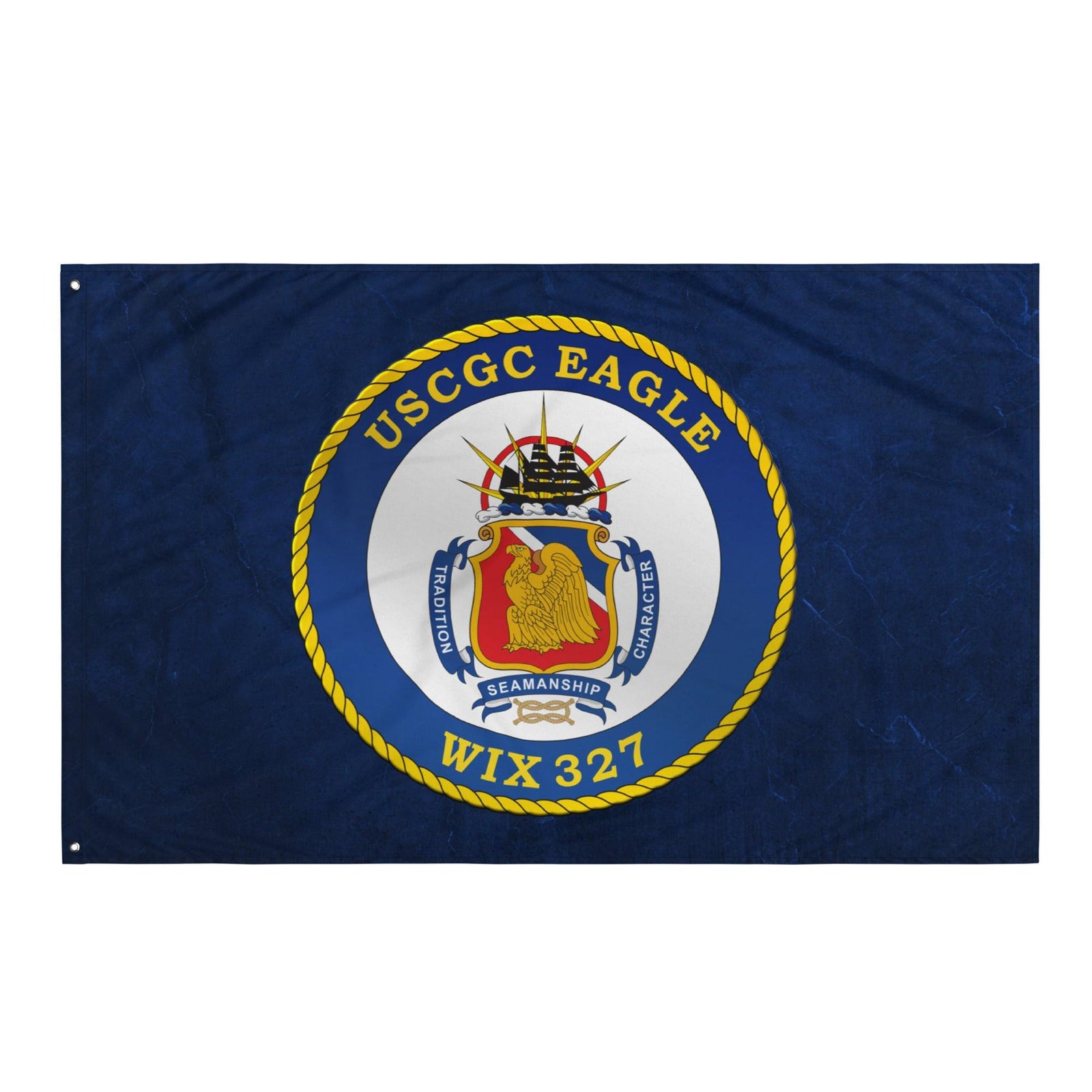 USCGC Eagle (WIX-327) Flag Tactically Acquired   