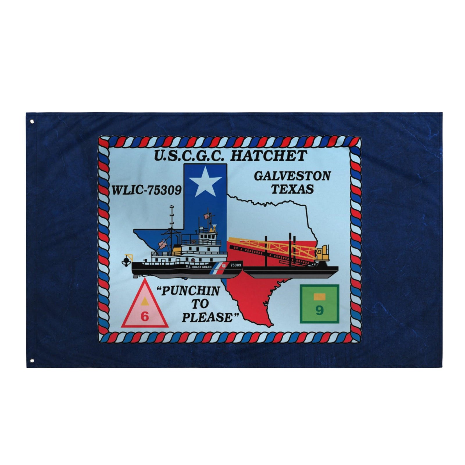USCGC Hatchet (WLIC-75309) Flag Tactically Acquired