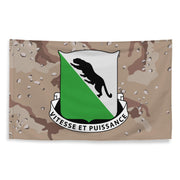 U.S. Army 69th Armor Regiment Chocolate Chip Camo Flag Tactically Acquired   