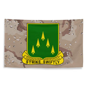 U.S. Army 70th Armor Regiment Chocolate Chip Camo Flag Tactically Acquired   