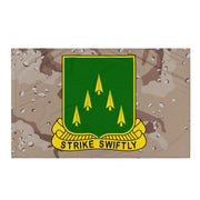 U.S. Army 70th Armor Regiment Chocolate Chip Camo Flag Tactically Acquired   