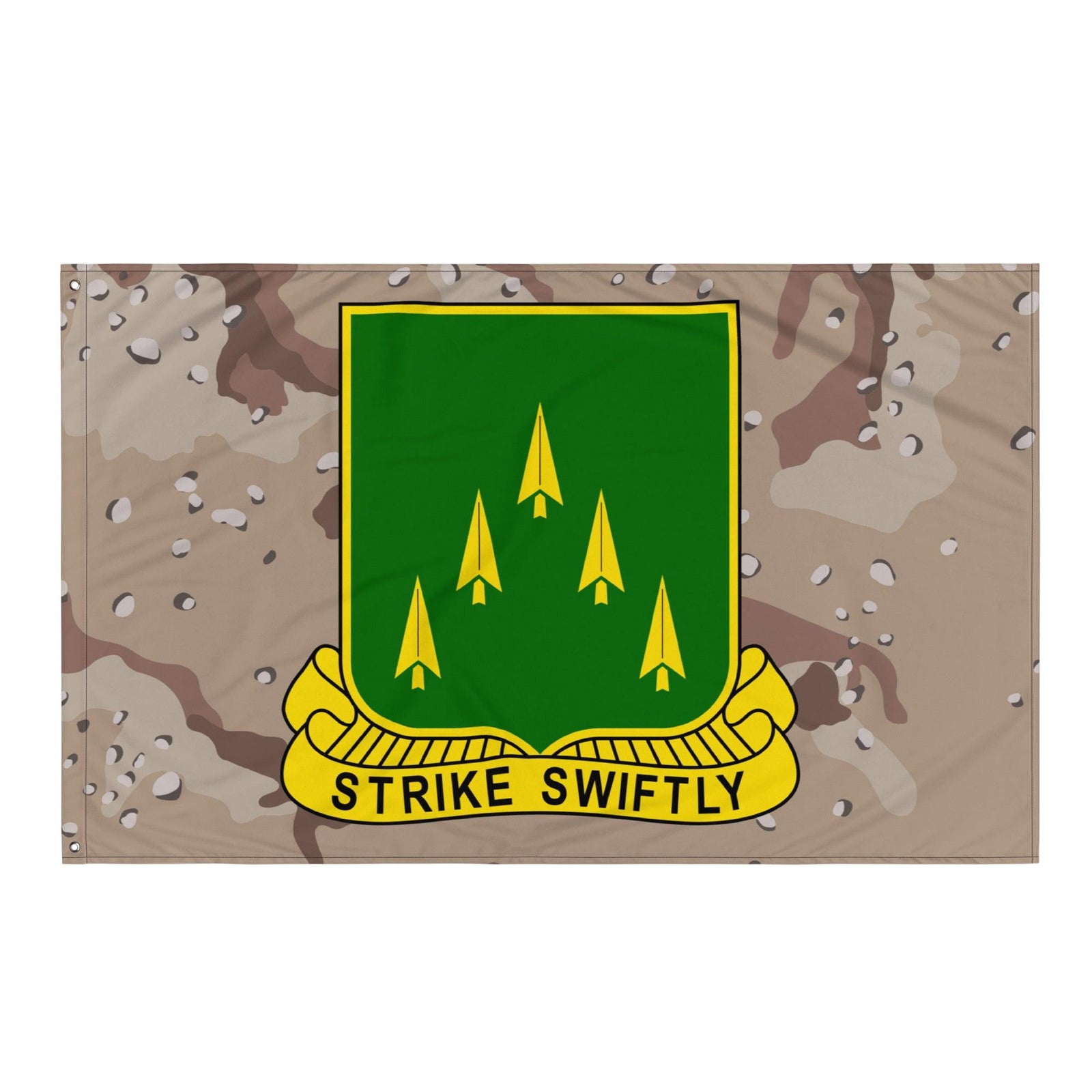 U.S. Army 70th Armor Regiment Chocolate Chip Camo Flag Tactically Acquired   