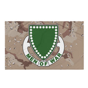 U.S. Army 33rd Armor Regiment Chocolate-Chip Camo Flag Tactically Acquired   