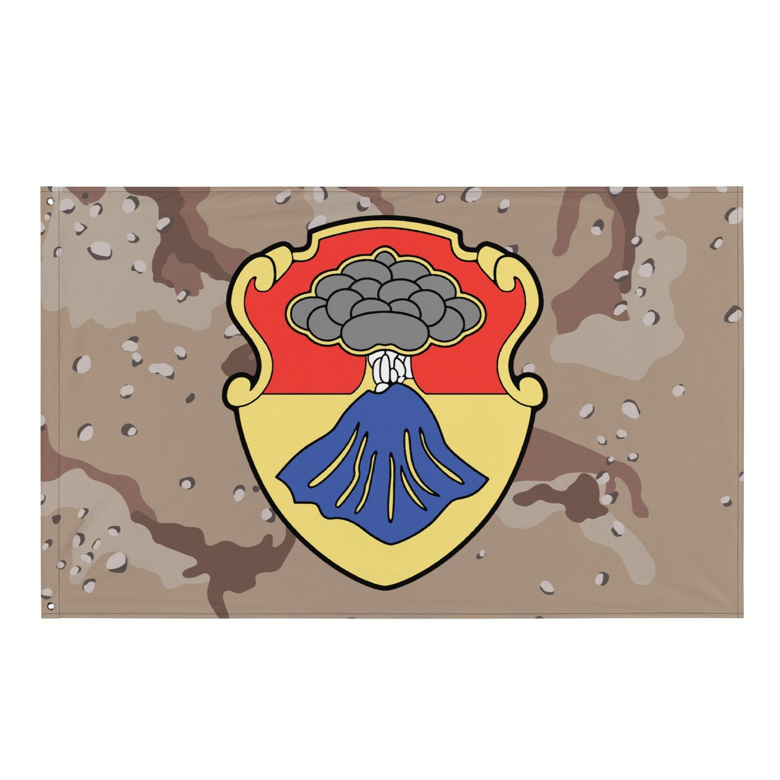 U.S. Army 67th Armor Regiment Chocolate-Chip Camo Flag Tactically Acquired Default Title  