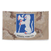 U.S. Army 77th Armor Regiment Chocolate-Chip Camo Flag Tactically Acquired   