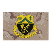 U.S. Army 81st Armor Regiment Chocolate-Chip Camo Flag Tactically Acquired   