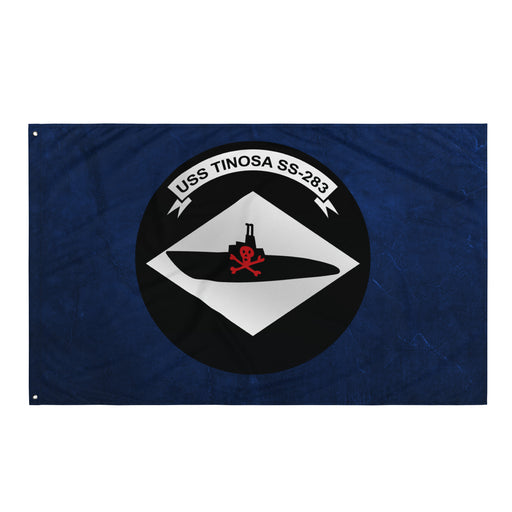 USS Tinosa (SS-283) Gato-class Submarine Flag Tactically Acquired   